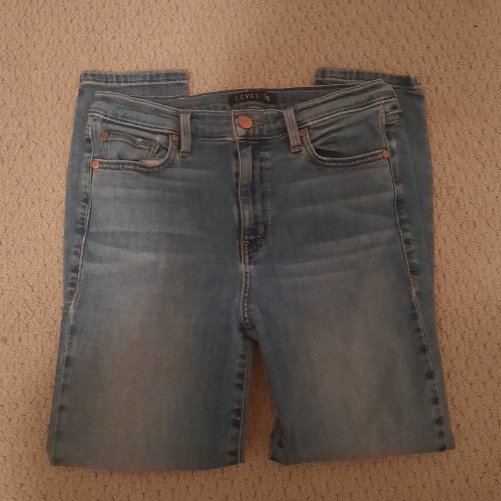 Level 99, size 8 / 29, Women's, denim blue jeans, preowned